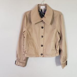 Laundry by Shelli Segal Women's Tan Jacket Size 12